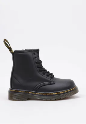 1460 T-J Black Softy T Dr Martens BOTTES MILITAIRES PLATES