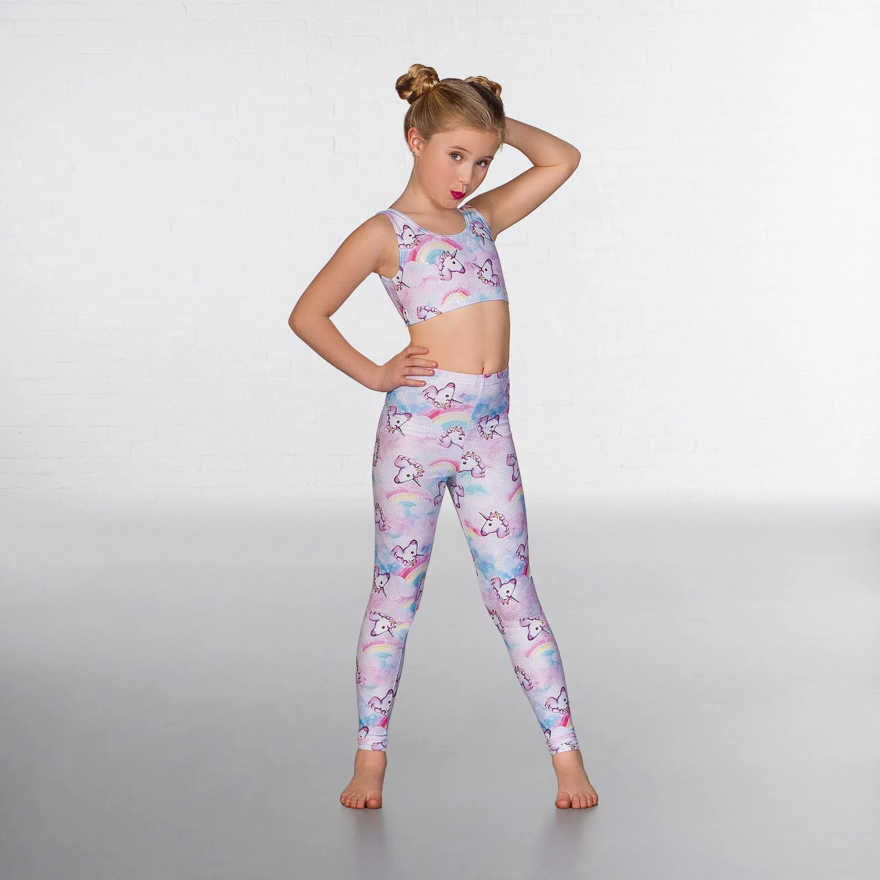 1st Position Leggings à Imprimé Licorne