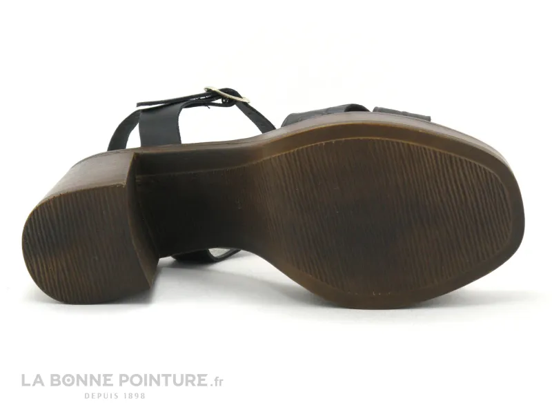 Achat chaussures Carla Tortosa Femme Sandale et Nu-pieds, vente Carla Tortosa 89045 - Noir - Serpent - Sandale talon haut