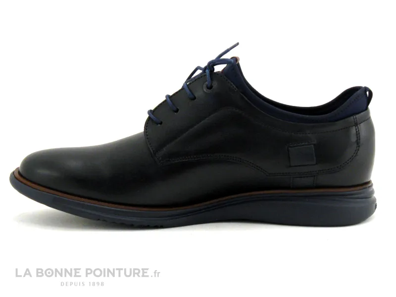 Achat chaussures Fluchos Homme Chaussure habillée, vente Fluchos Light 9849 - Noir Marine Bordeaux - Fenix - Derby Homme