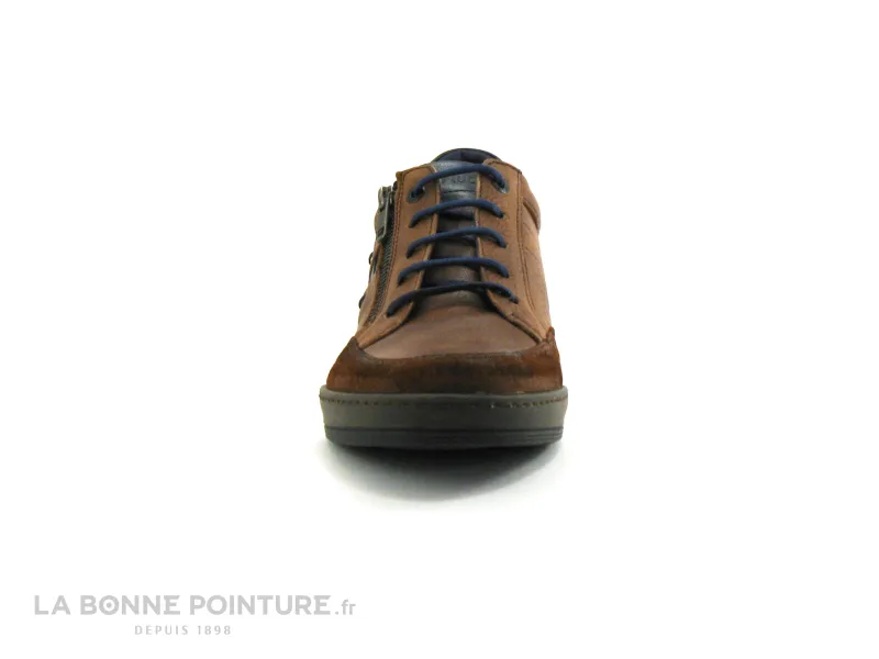 Achat chaussures Fluchos Homme Ville / Travail, vente Fluchos Etna F0251 Buttero - Marron - Bleu marine - Chaussure Homme