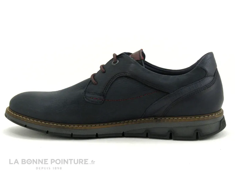 Achat chaussures Fluchos Homme Ville / Travail, vente Fluchos KIRO F0974 - Bleu marine - Chaussure basse Homme