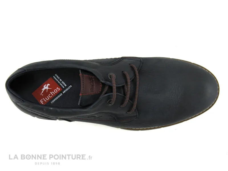 Achat chaussures Fluchos Homme Ville / Travail, vente Fluchos KIRO F0974 - Bleu marine - Chaussure basse Homme