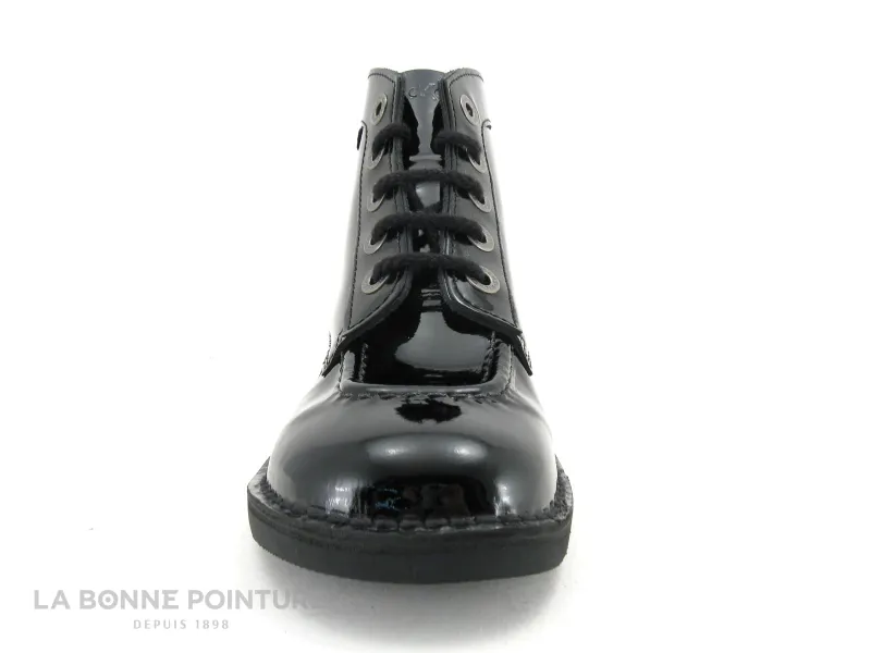 Achat chaussures Kickers Femme Boots, vente Kickers Kick Color 83 noir verni