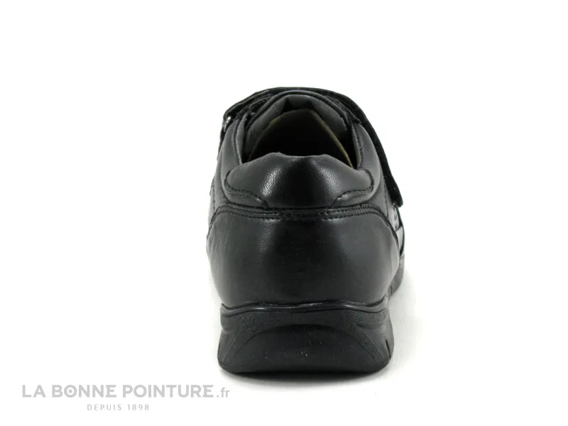 Achat chaussures Point d Orgues Homme Basket, vente Point d Orgues FRINGE Noir - Basket ville Homme 2 brides scratch