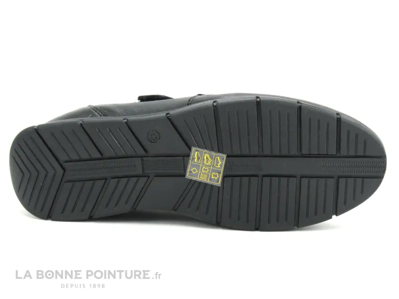 Achat chaussures Point d Orgues Homme Basket, vente Point d Orgues FRINGE Noir - Basket ville Homme 2 brides scratch