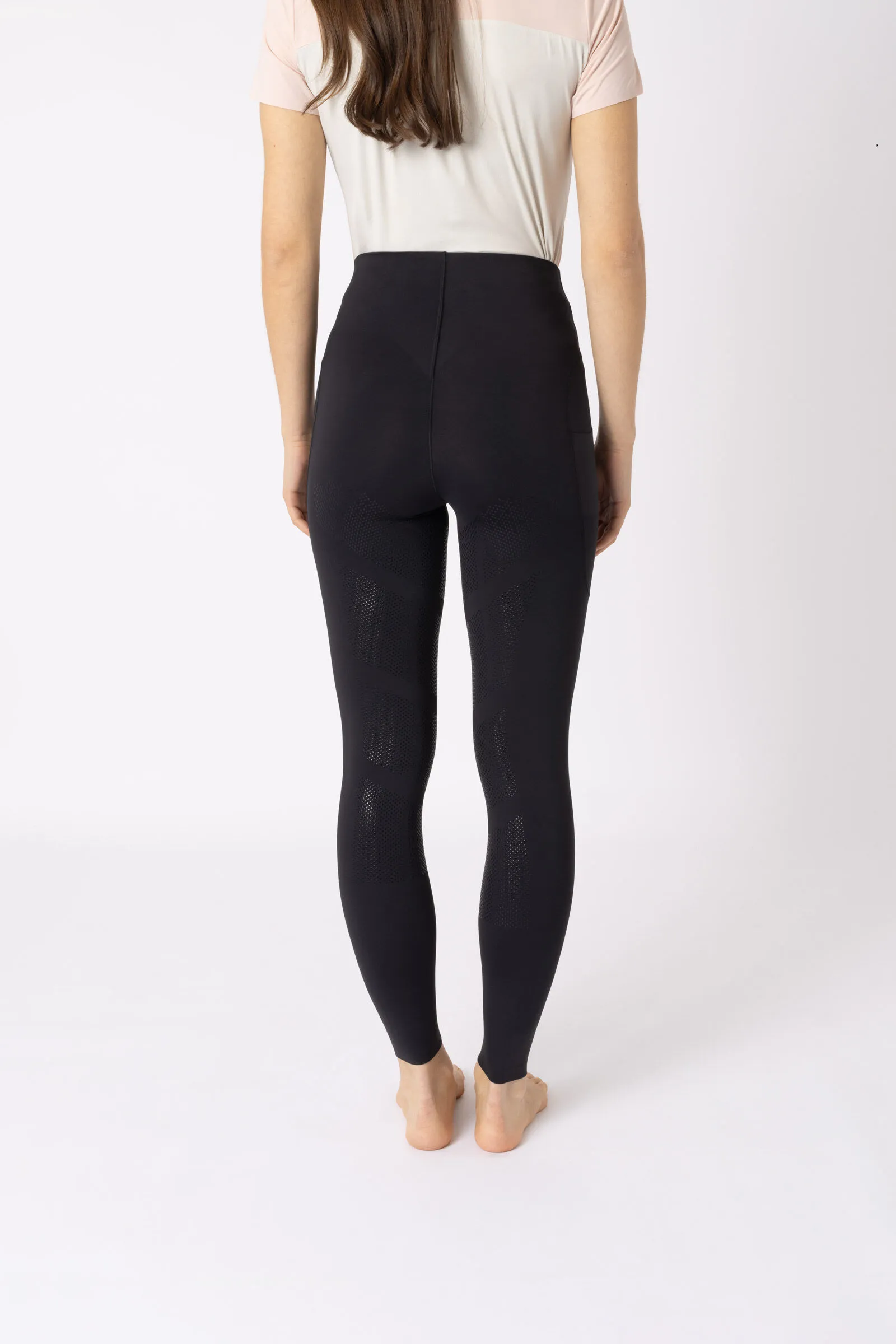 B Vertigo Leggings d'équitation Viktoria sans coutures fond intégral grip