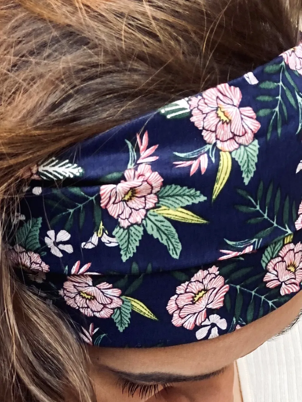 Bandeau chimiothérapie XL – Hawai bleu