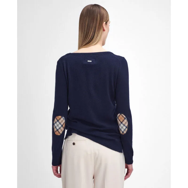 Barbour Pendle Crew Knitted Jumper - Pull en laine mérinos femme