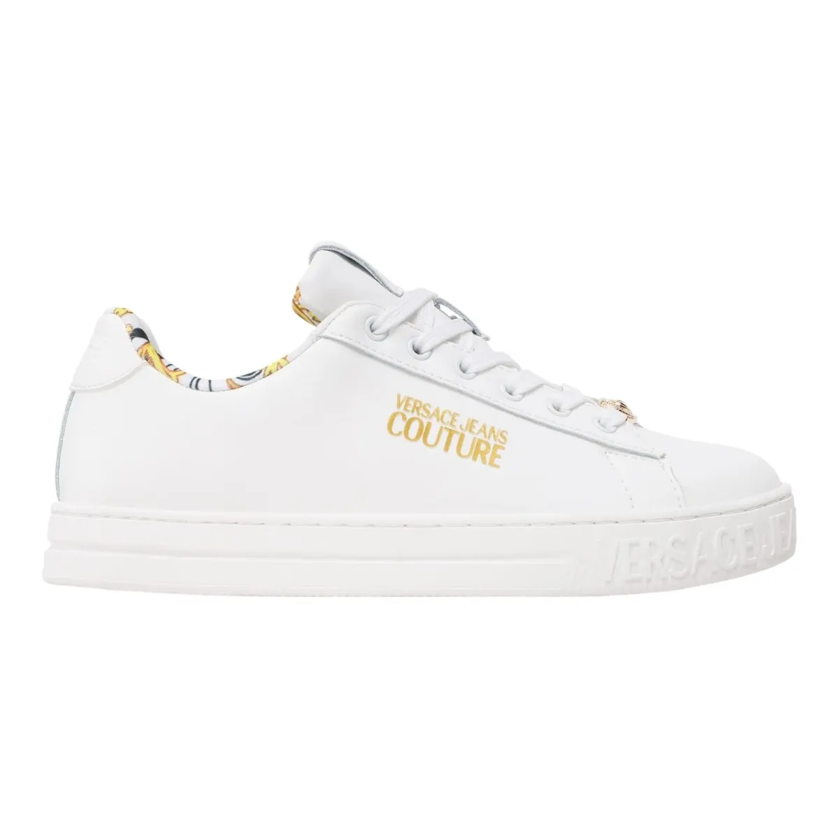 Baskets mode Versace jeans 76va3skl blanc