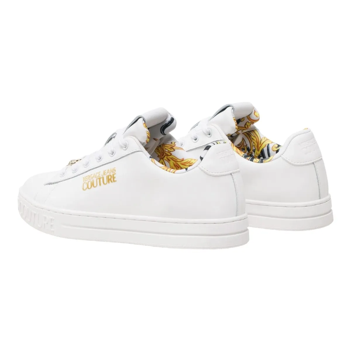 Baskets mode Versace jeans 76va3skl blanc