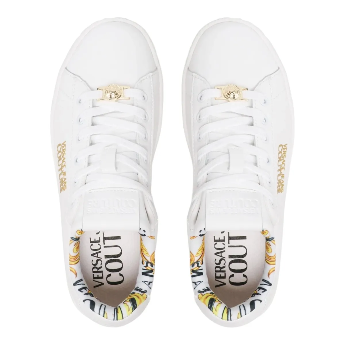 Baskets mode Versace jeans 76va3skl blanc