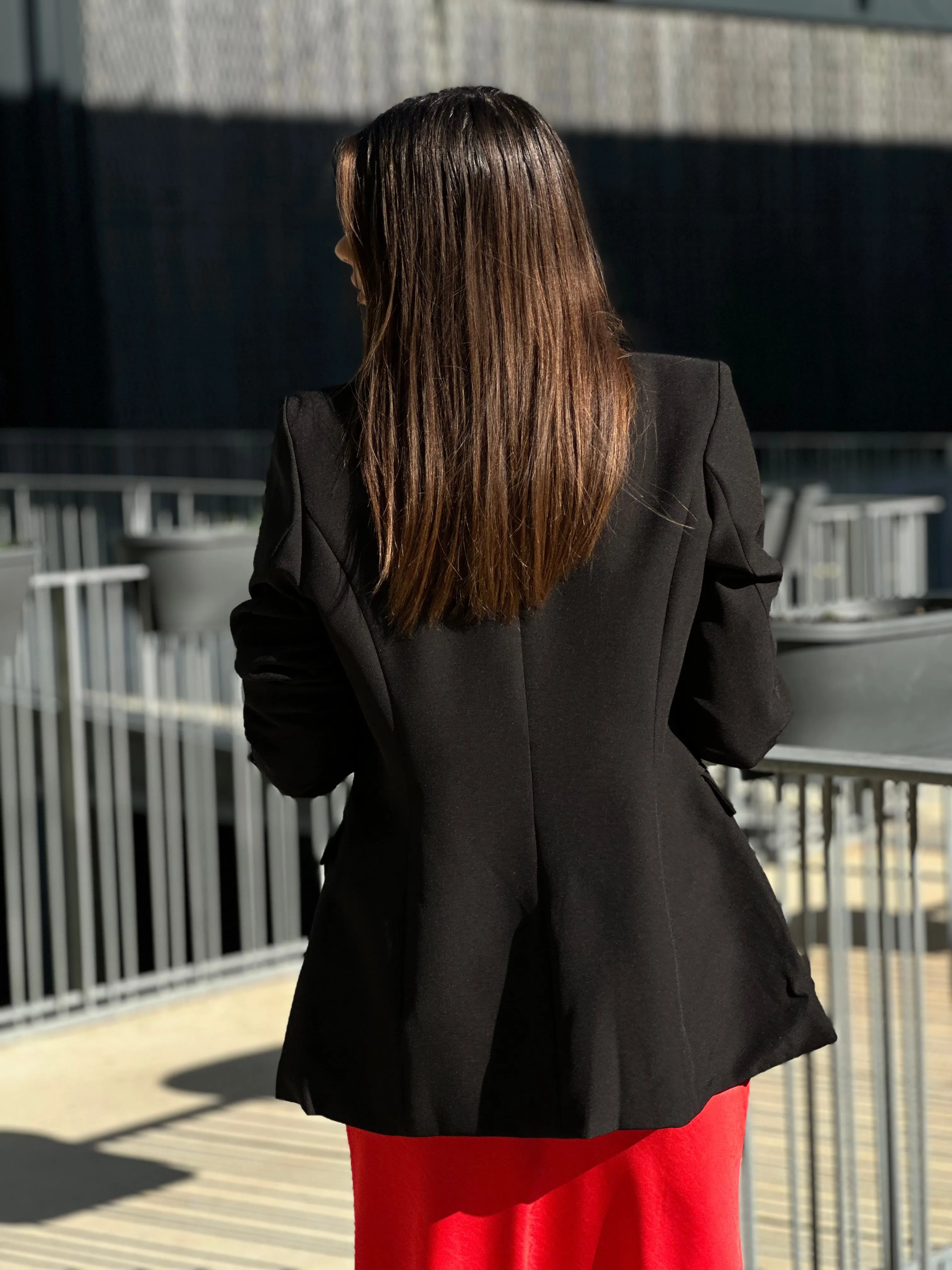 Blazer cintre Noir Karine