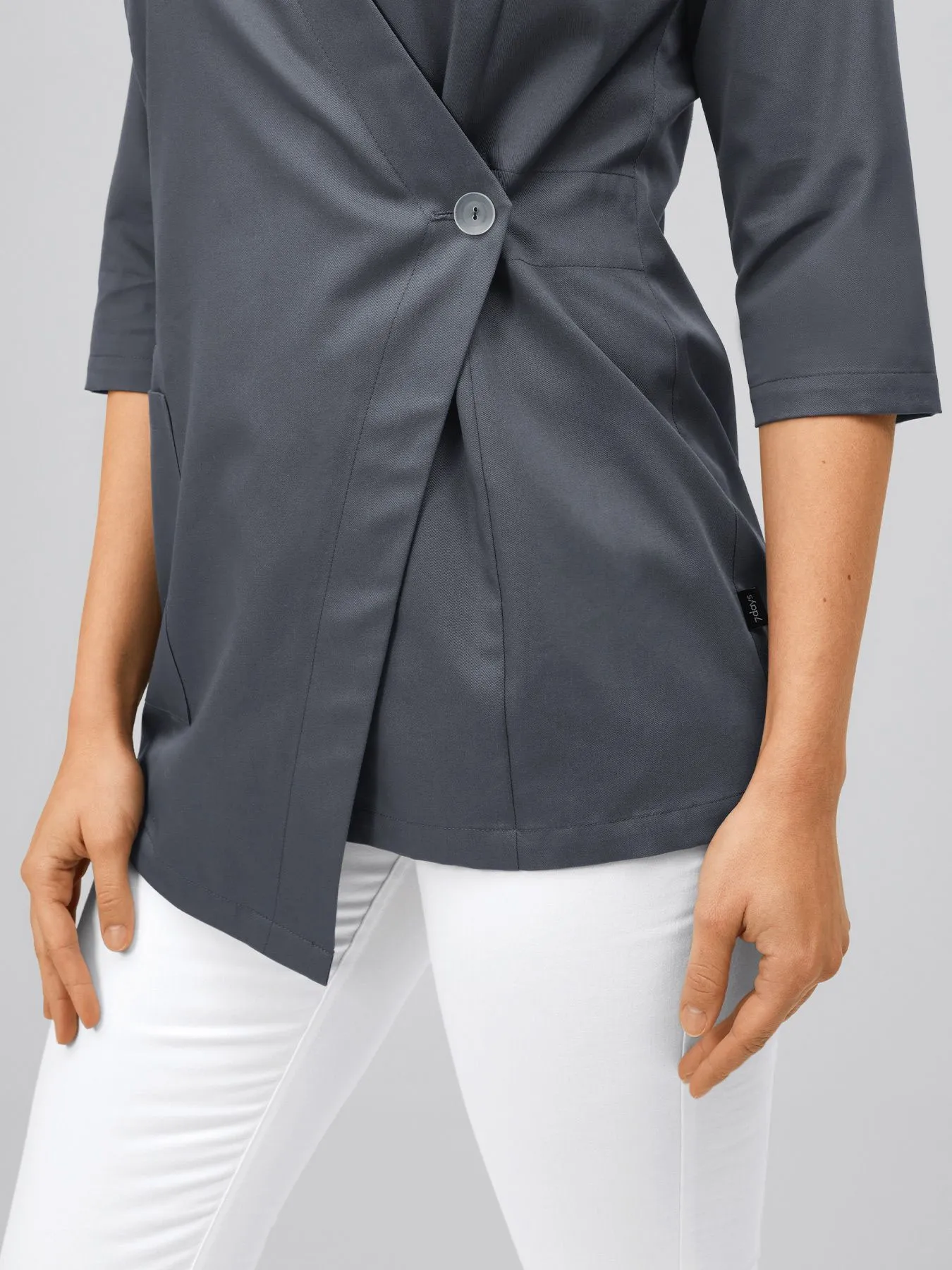 Blouse médicale – cache-cœur