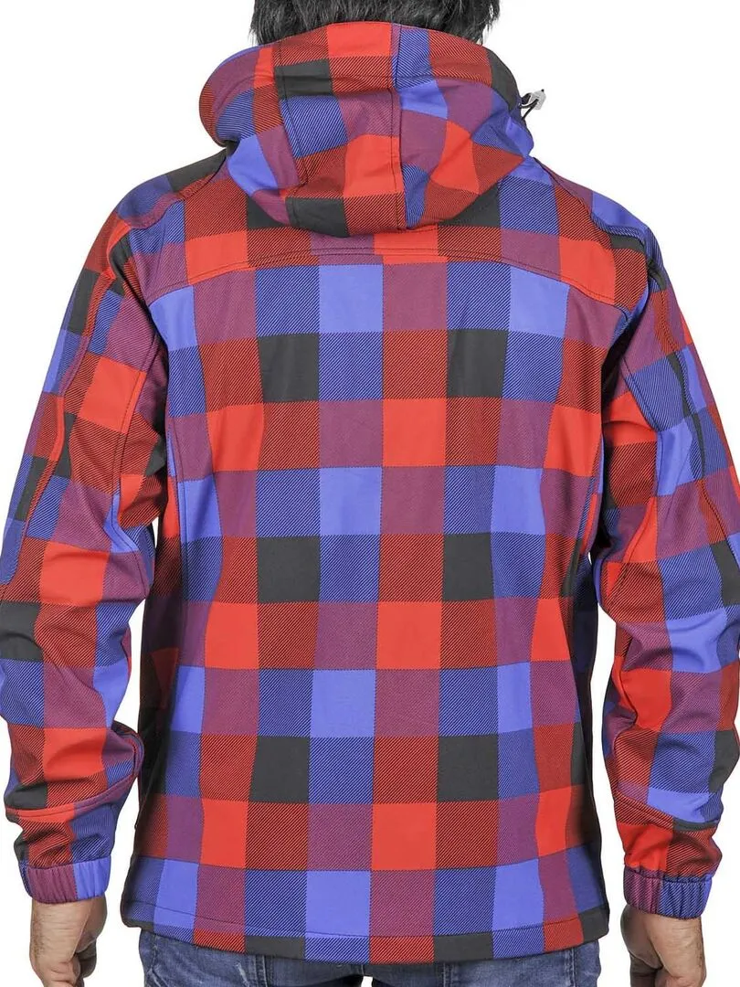 Blouson de ski homme CINA - PEAK MOUNTAIN - Rouge