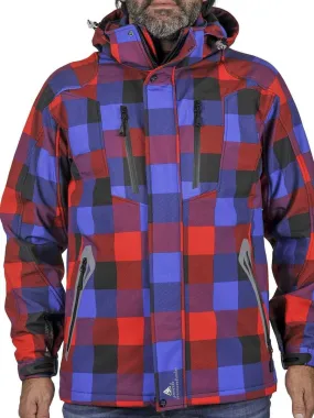 Blouson de ski homme CINA - PEAK MOUNTAIN - Rouge