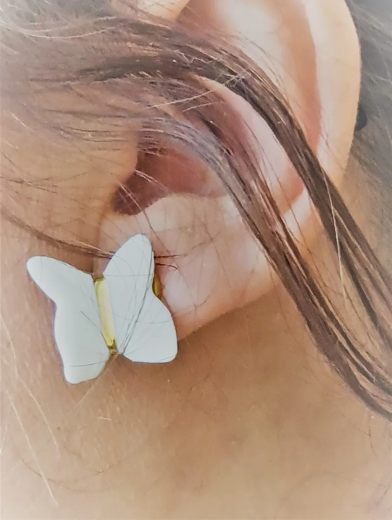 BOUCLES D OREILLES PAPILLON