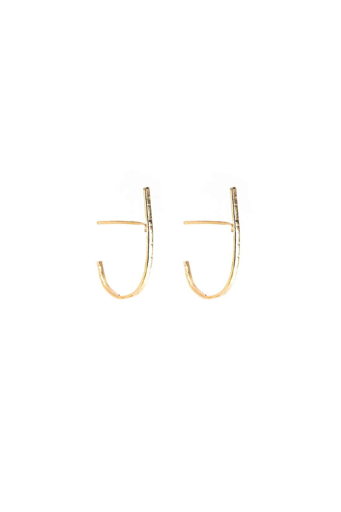 Boucles d'oreilles - Mini Curved Space – Label AÉ Paris