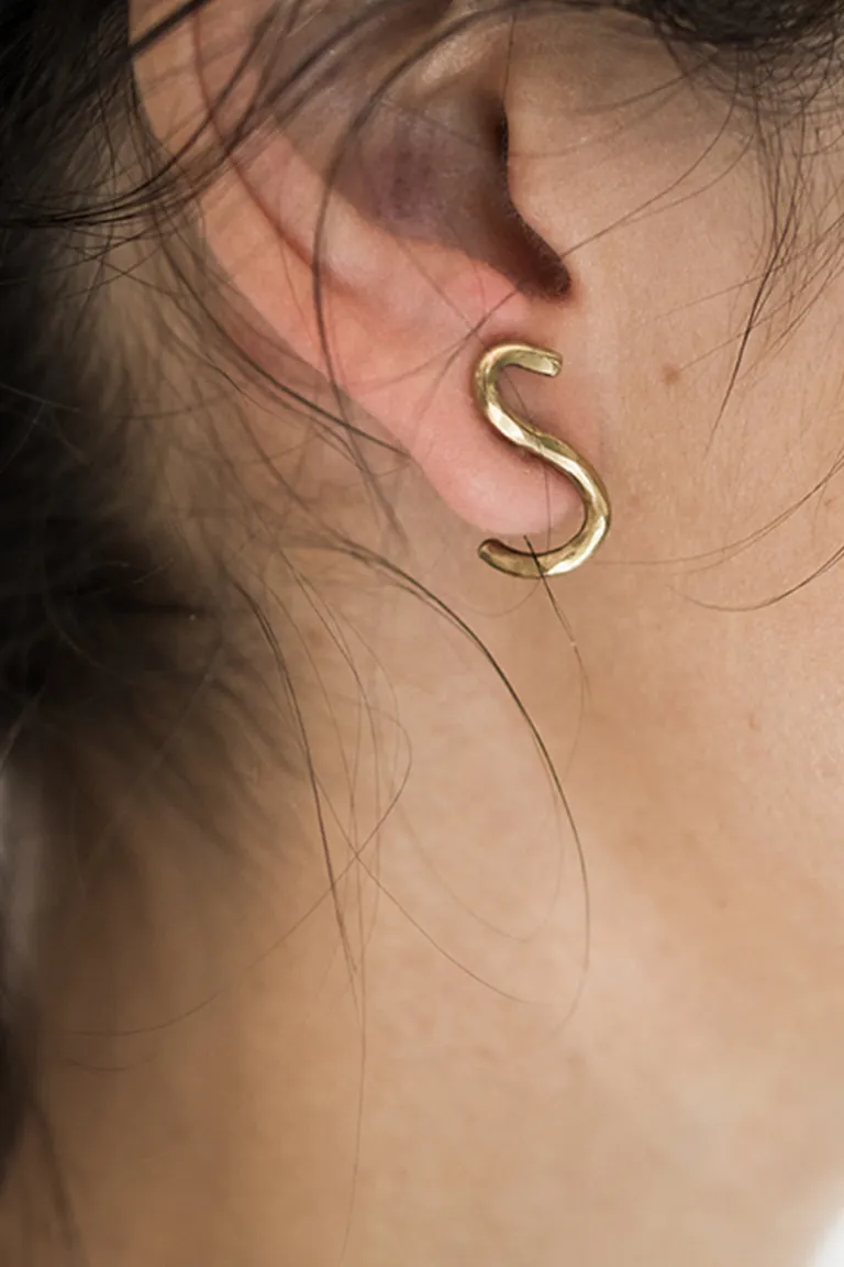 Boucles d'oreilles puces - Waves – AFFAIRES ÉTRANGÈRES Paris (AÉ)