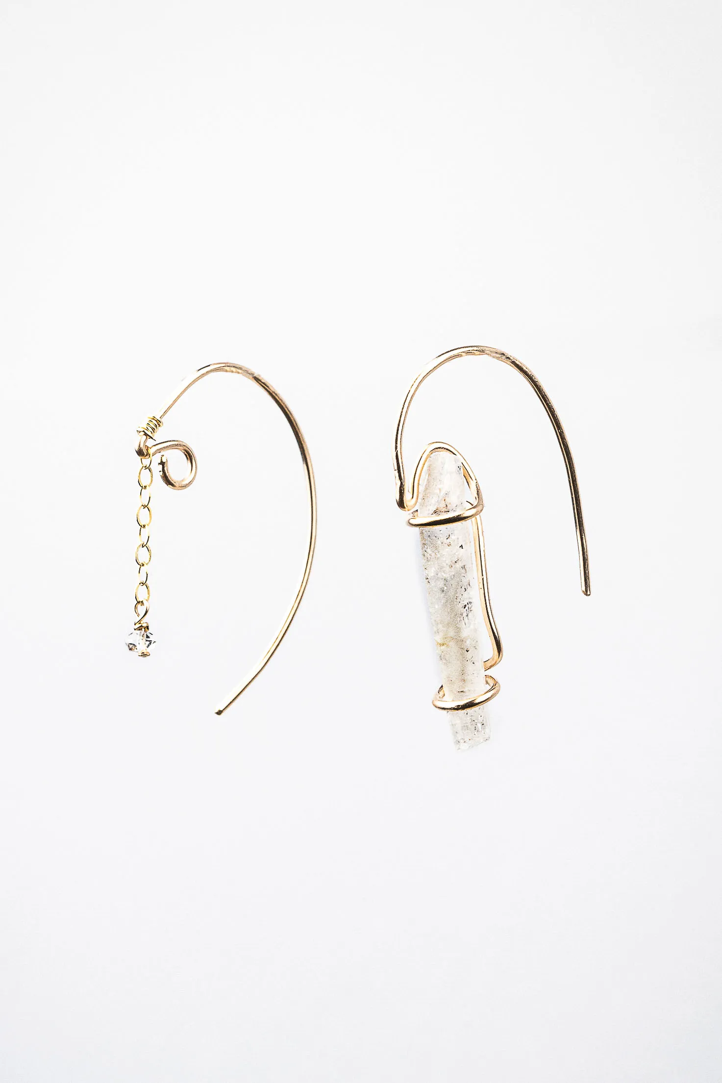 Boucles d'oreilles - Spartiate au Cristal – Label AÉ Paris