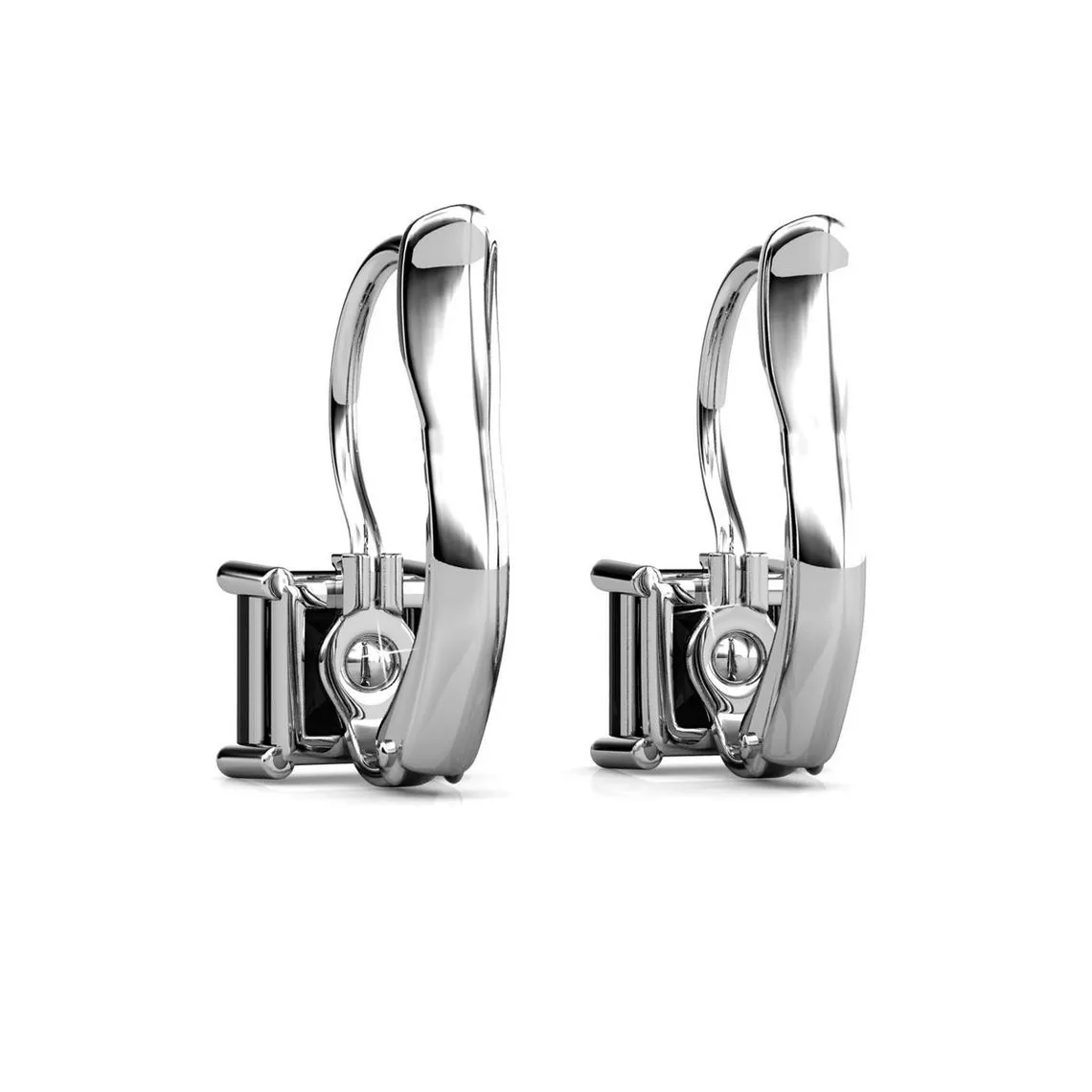 Boucles d’oreilles DE0007-S-BK MYC-Paris Square | 3 Suisses