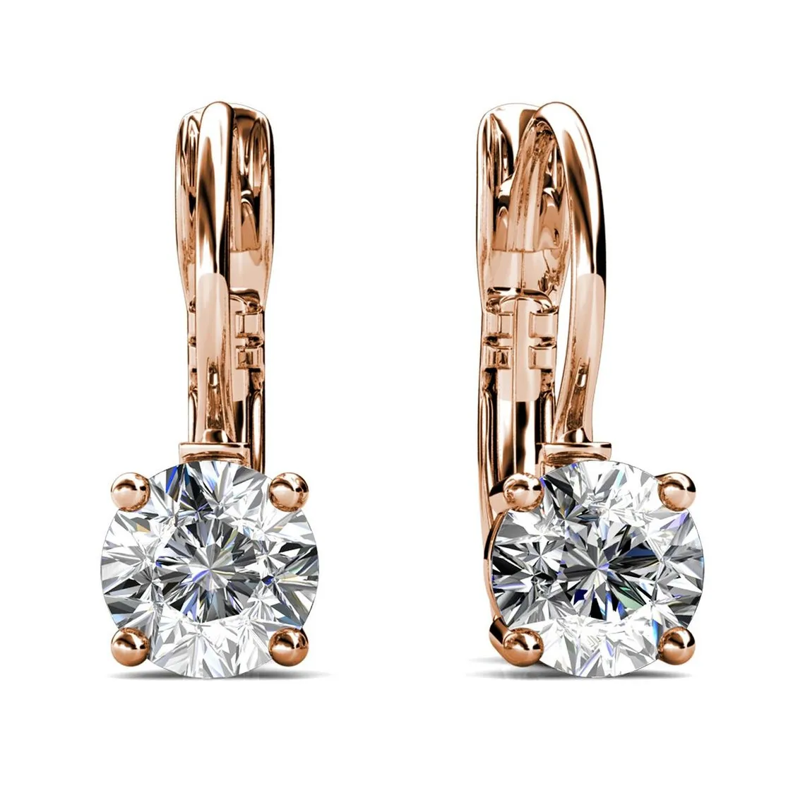 Boucles d’oreilles DE0008-RG-C MYC-Paris Solitaire | 3 Suisses