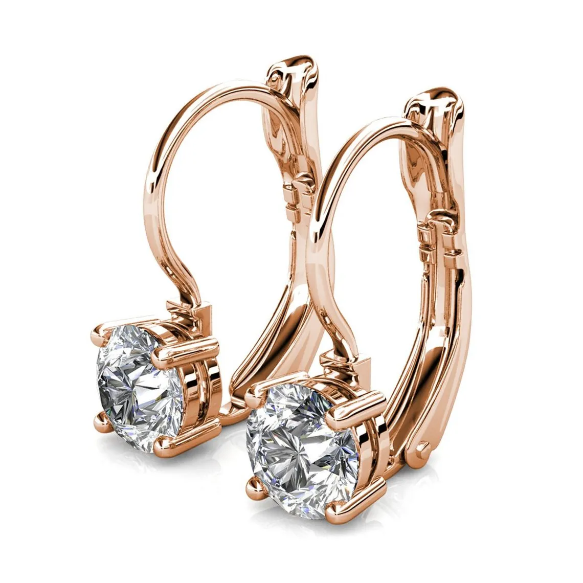 Boucles d’oreilles DE0008-RG-C MYC-Paris Solitaire | 3 Suisses