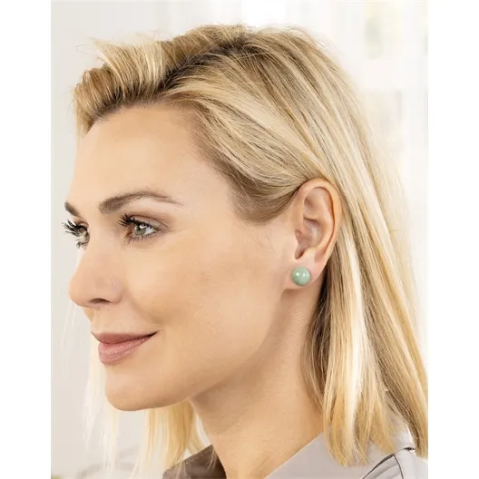 Boucles d'oreilles pierre naturelle: plusieurs coloris au choix