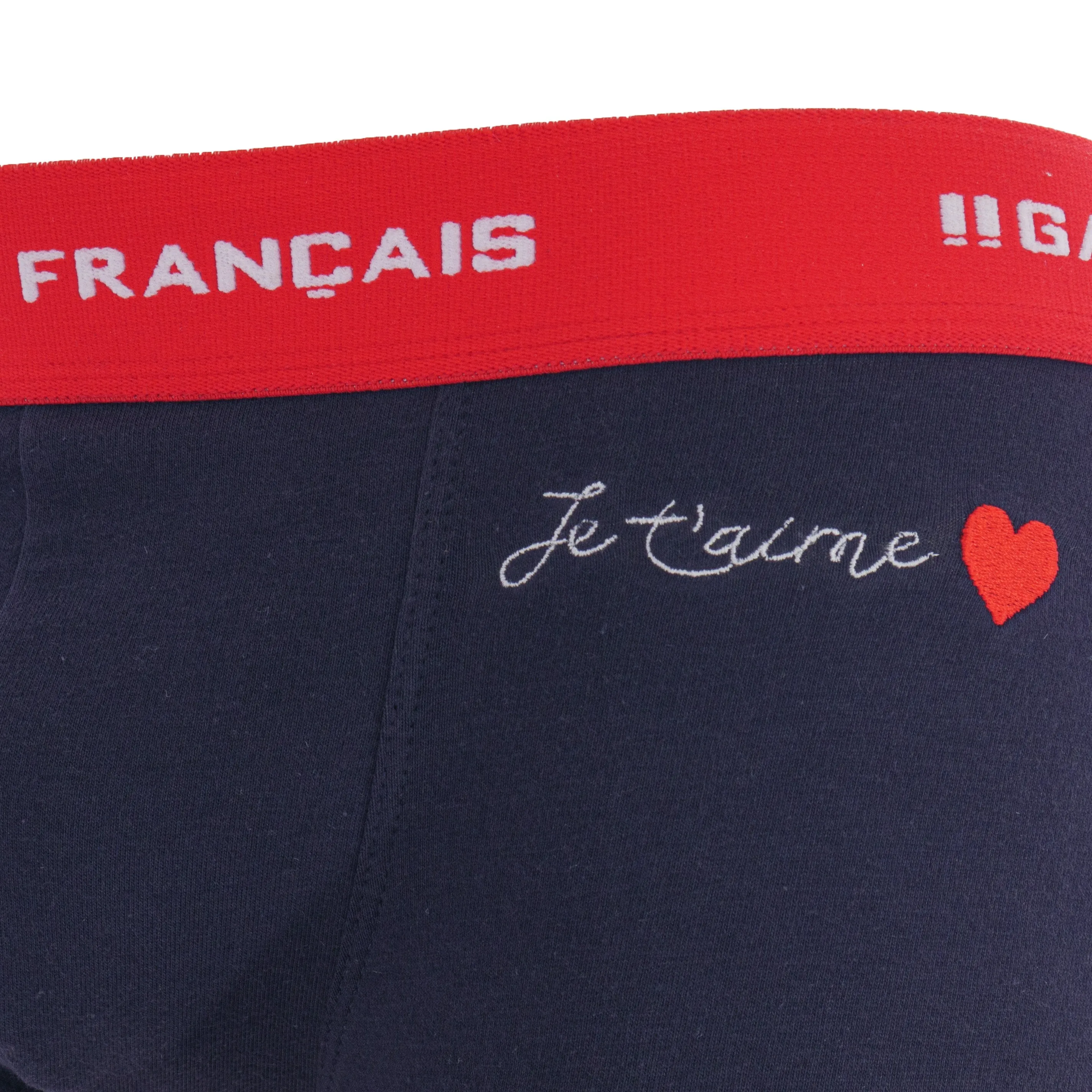 Boxer Garçon Français Je t'aime - Garçon Français : vente shorty bo...