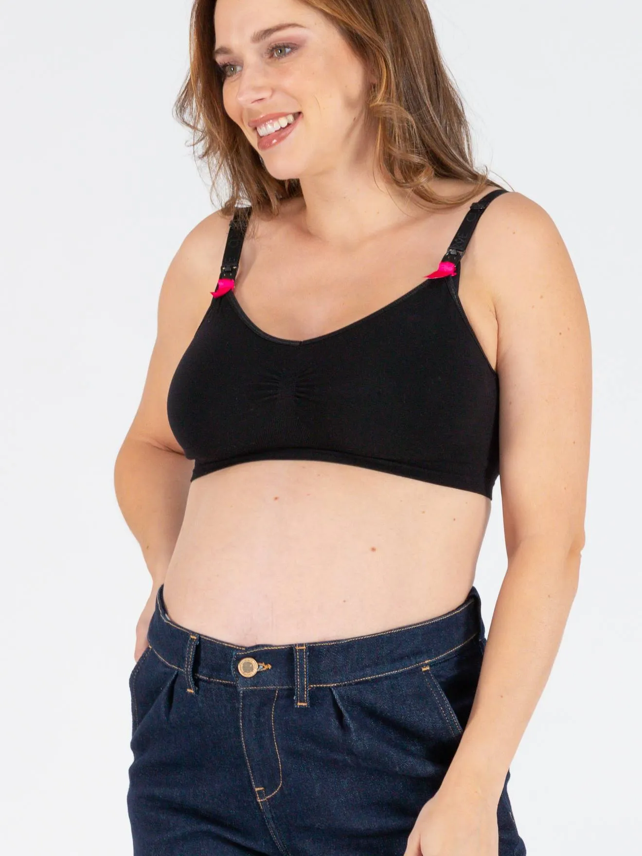 Brassière d'allaitement Essentiel CACHE COEUR noir - Cache Cœur