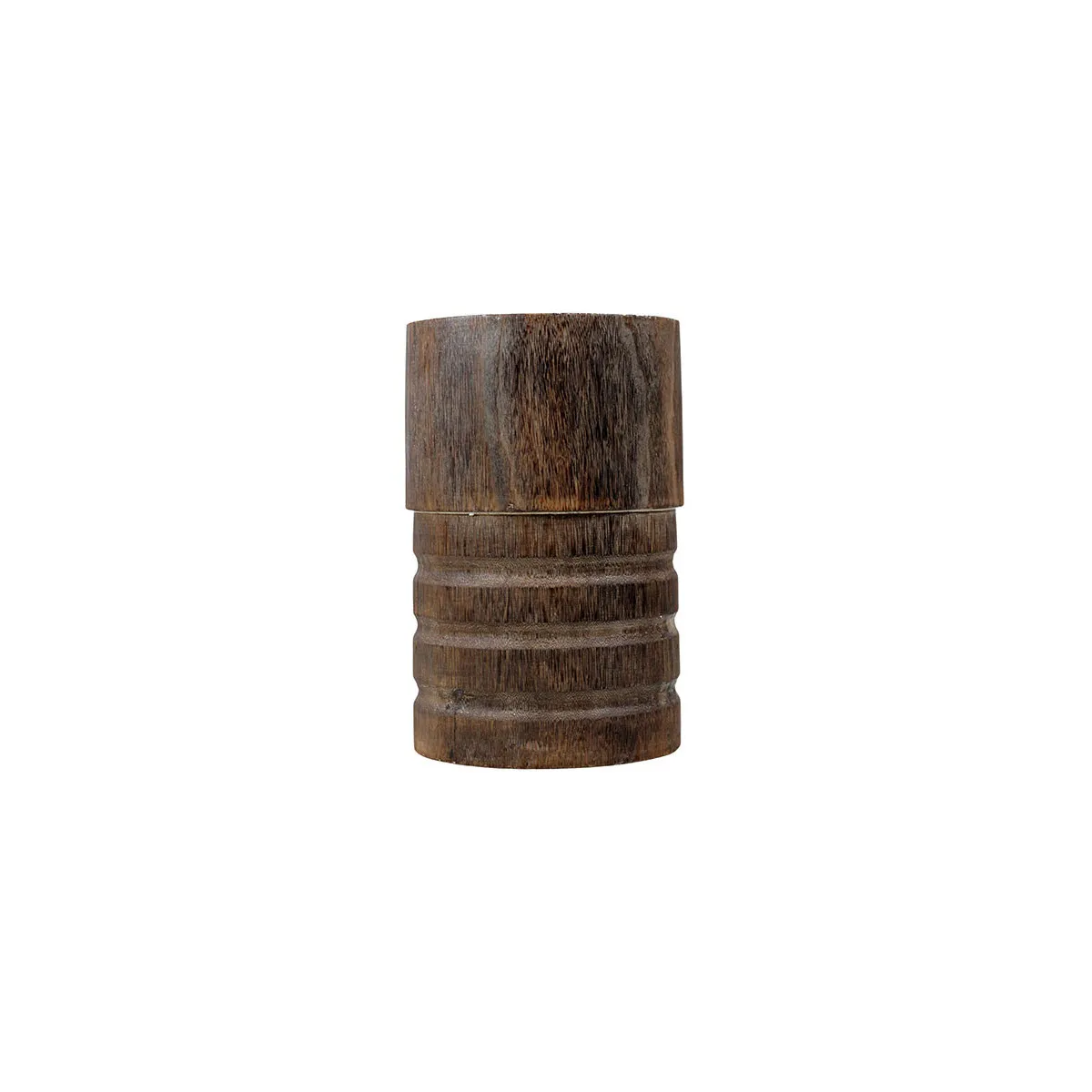 Cache Pot PALAOS d'Intérieur en Bois Exotique - Ø25 x 36cm  Red Car...