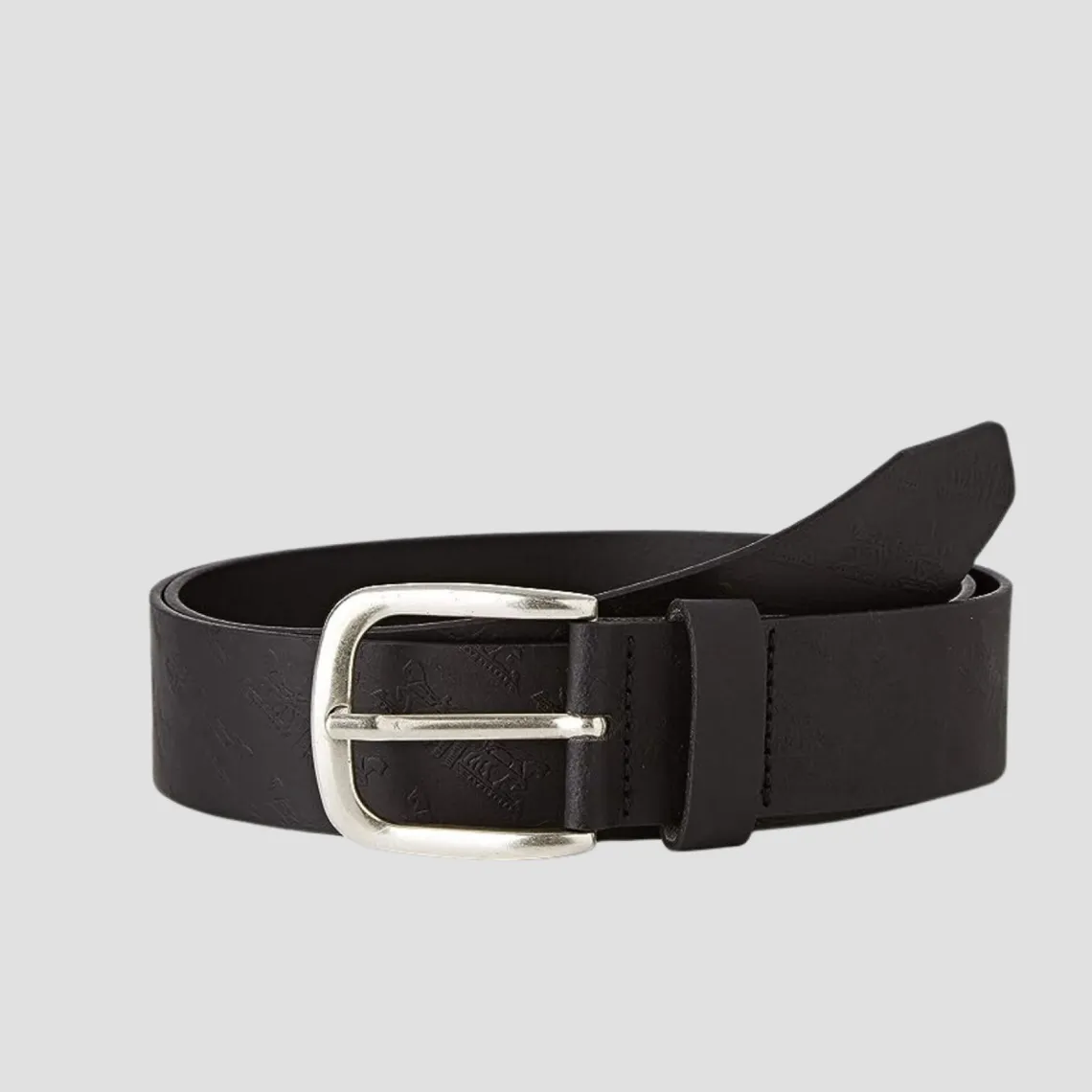 Ceinture Noir en cuir Levi's - Ceinture & bretelle Homme sur MenCorner