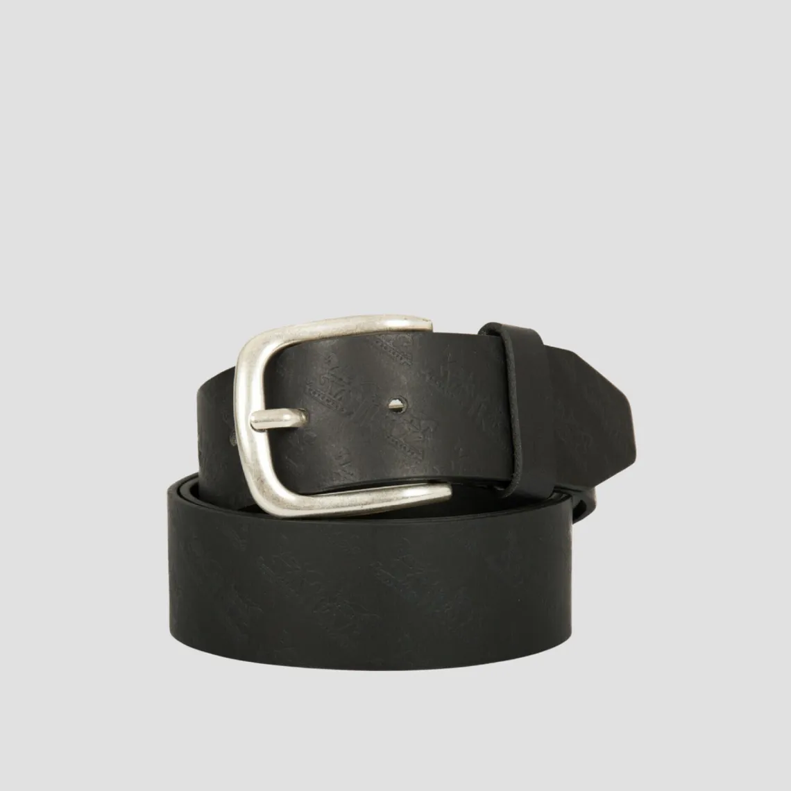 Ceinture Noir en cuir Levi's - Ceinture & bretelle Homme sur MenCorner