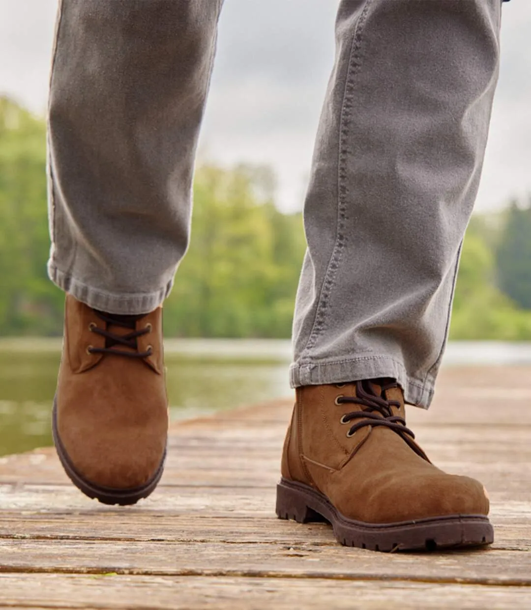 Chaussures Montantes Zippées 