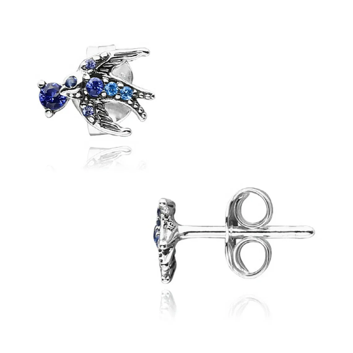 Clous d’oreilles Hirondelle Scintillante - Pandora  | 3 Suisses