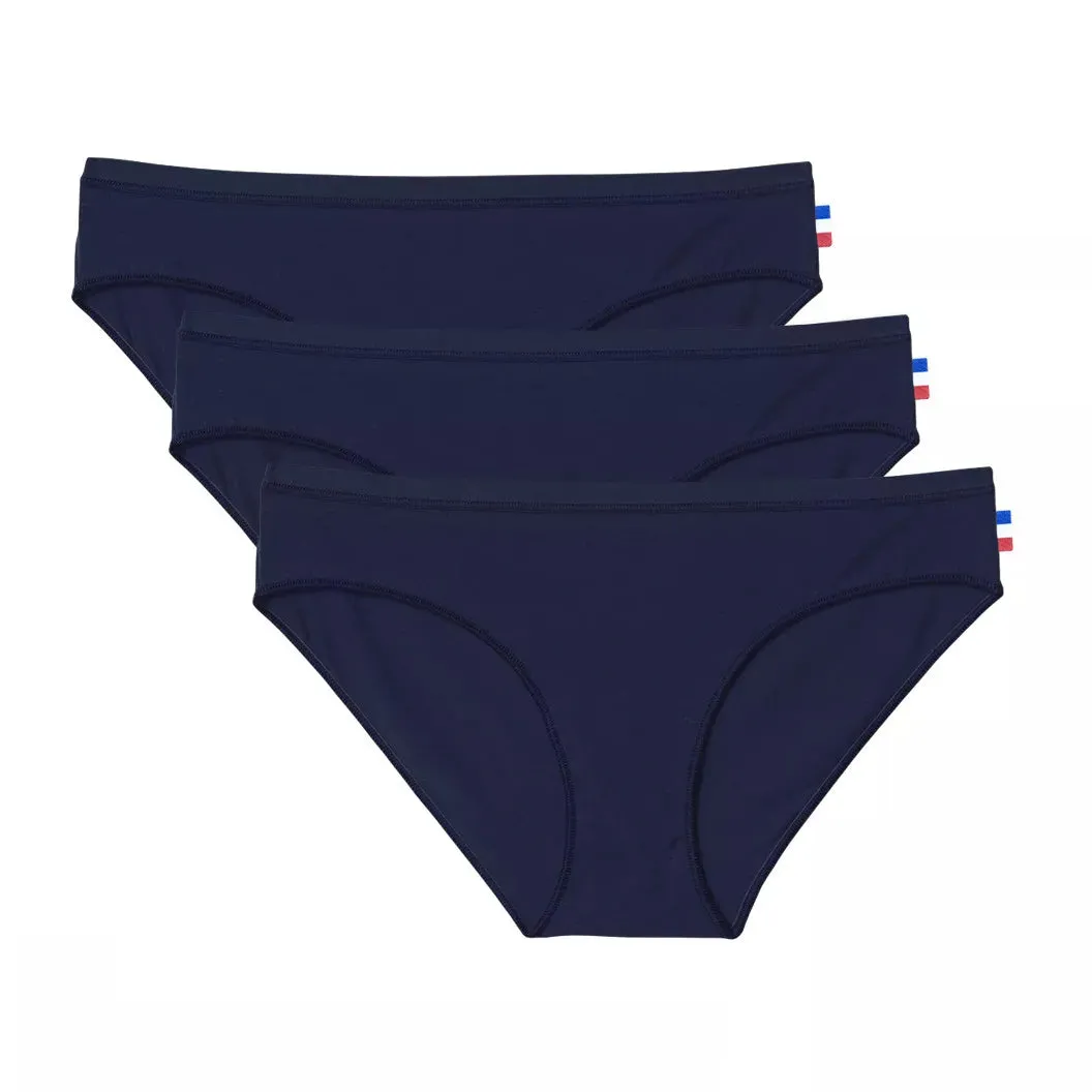 Culotte Femme Marine x3 - Pack Intemporel