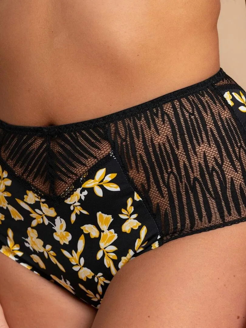 Culotte haute PAULINE - Noir