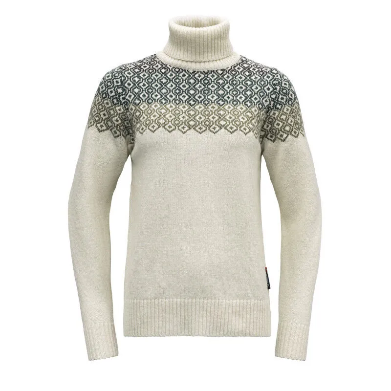 Devold Syvde Wool High Neck - Pull en laine mérinos femme