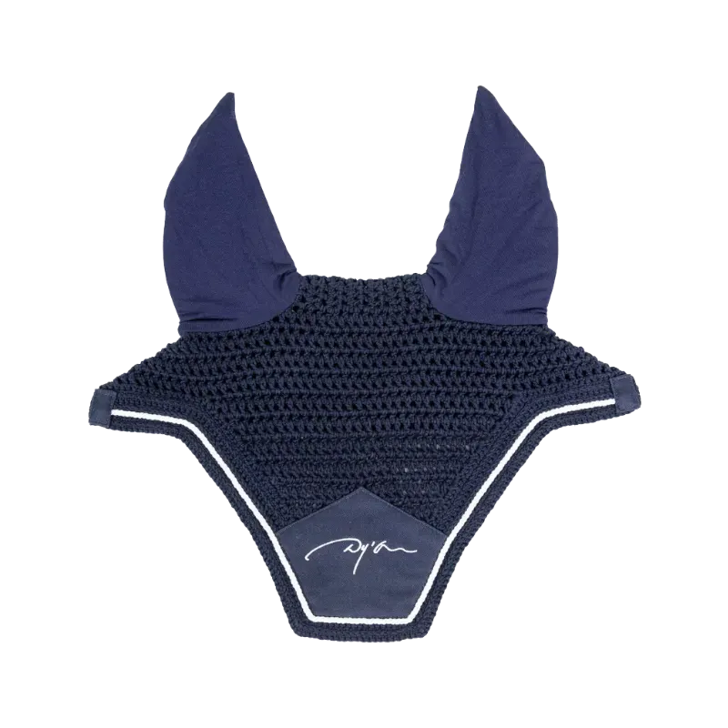 Dyon - Bonnet pour chevaux Diamond Soundless marine