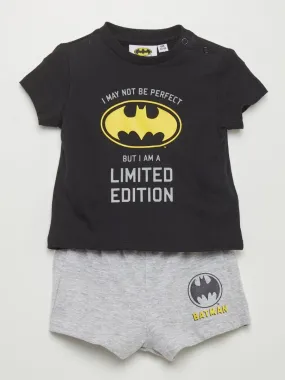 Ensemble de pyjama 'Batman' - Noir