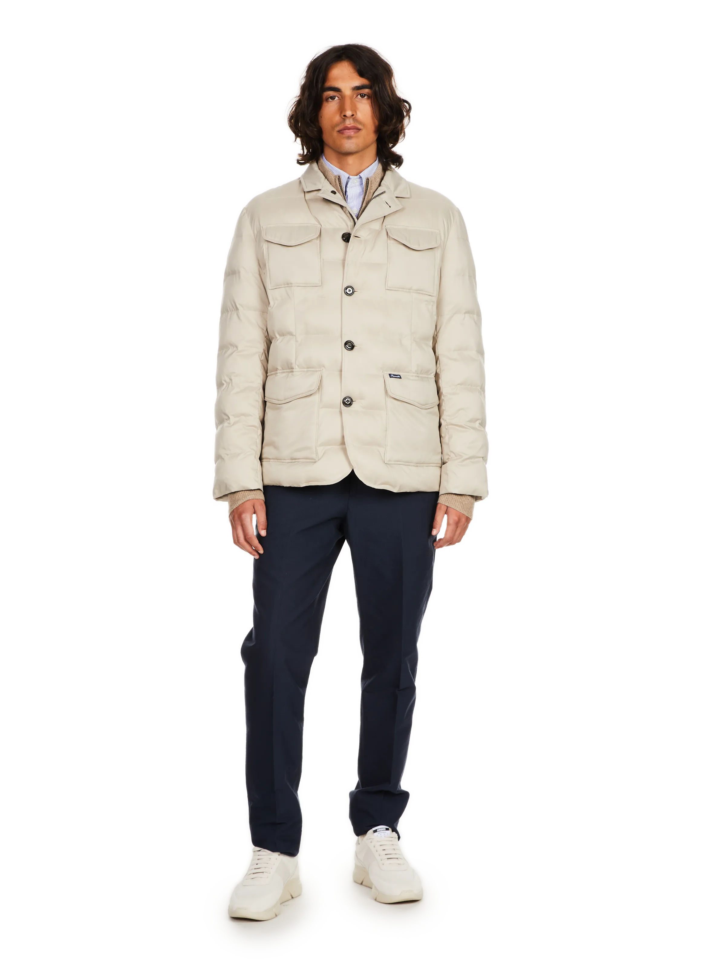 FACONNABLE  Blouson matelassé - Beige