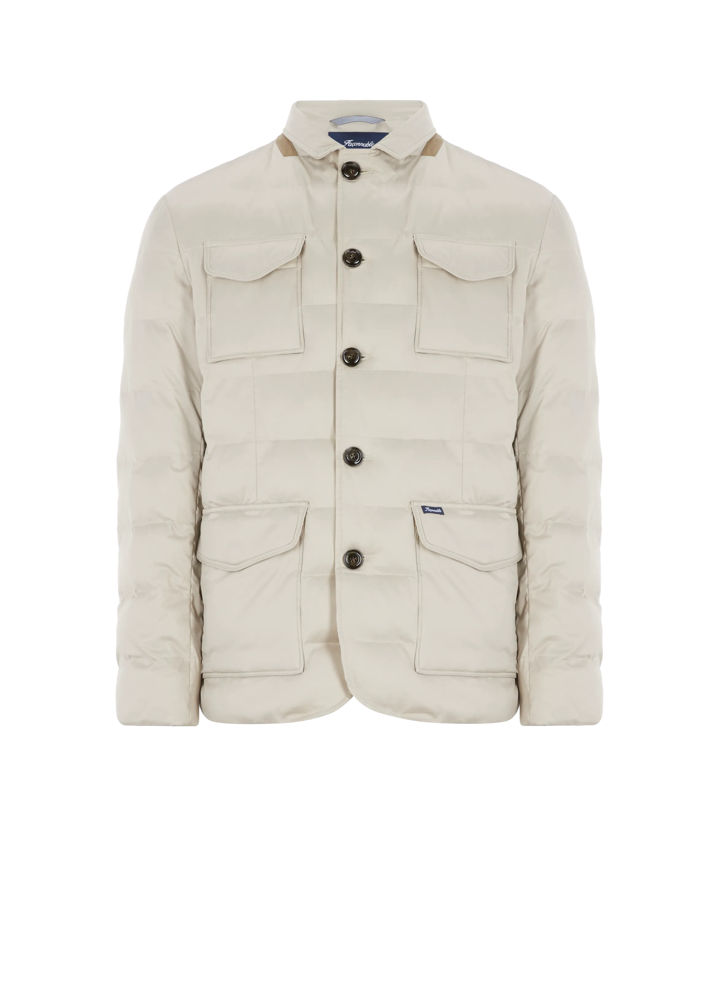 FACONNABLE  Blouson matelassé - Beige