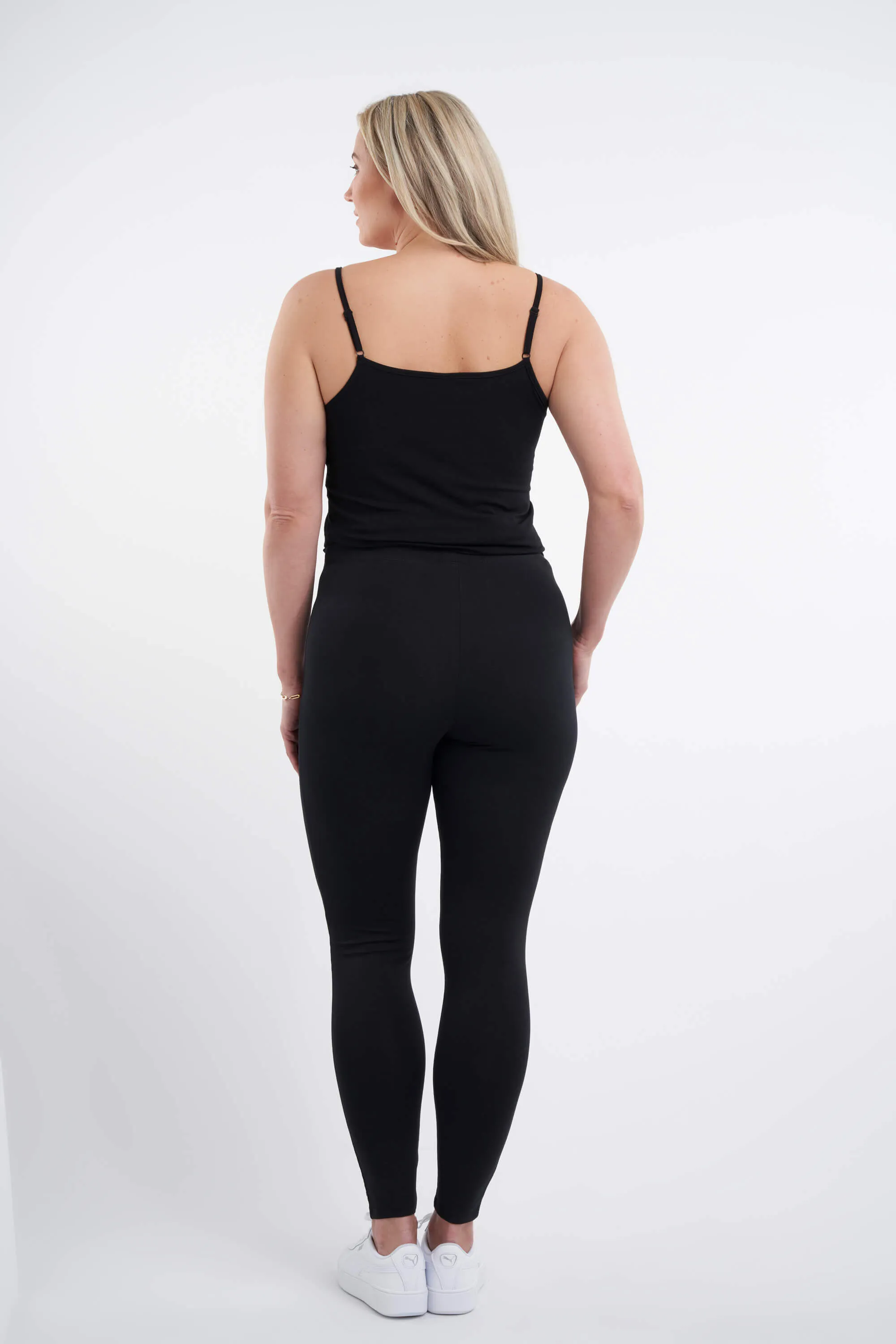 Femmes Lot de deux leggings Noir | MS Mode