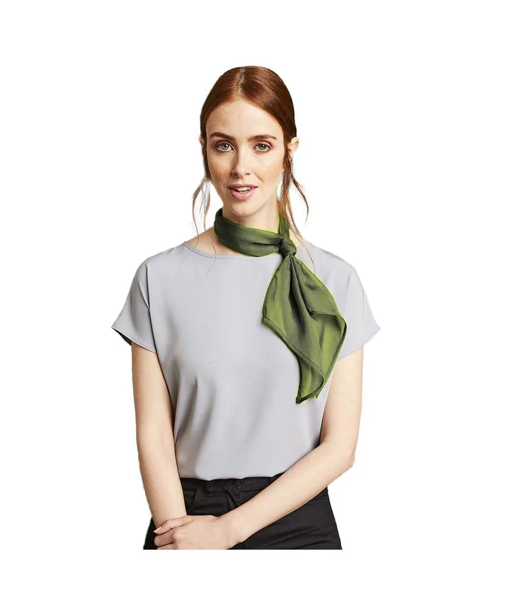 Foulard de travail femme taille unique gris foncé Premier