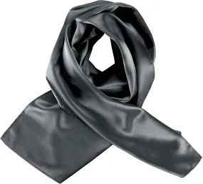 Foulard femme satiné - K861 - gris foncé 