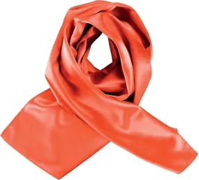 Foulard femme satiné - K861 - orange 