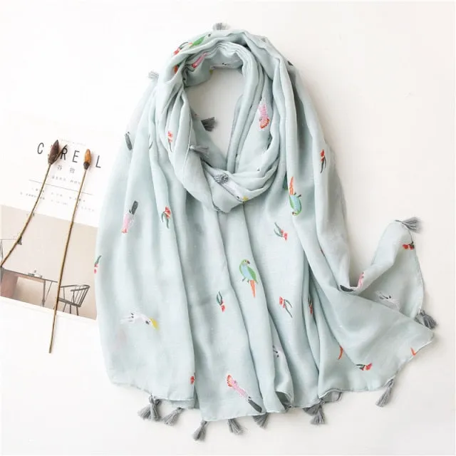 Foulard pour femme 180 vert - Liah