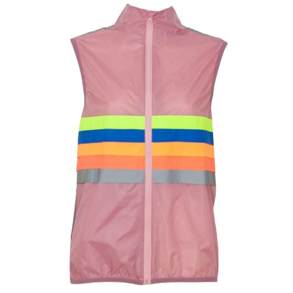 gilet de cyclisme rosé Penny Gofluo