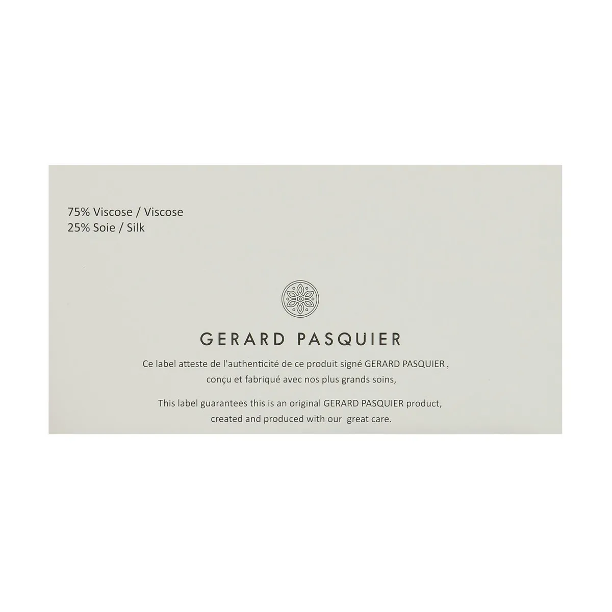 Grand foulard G.Pasquier - Matière noble 13,90€ paiement sécurisé