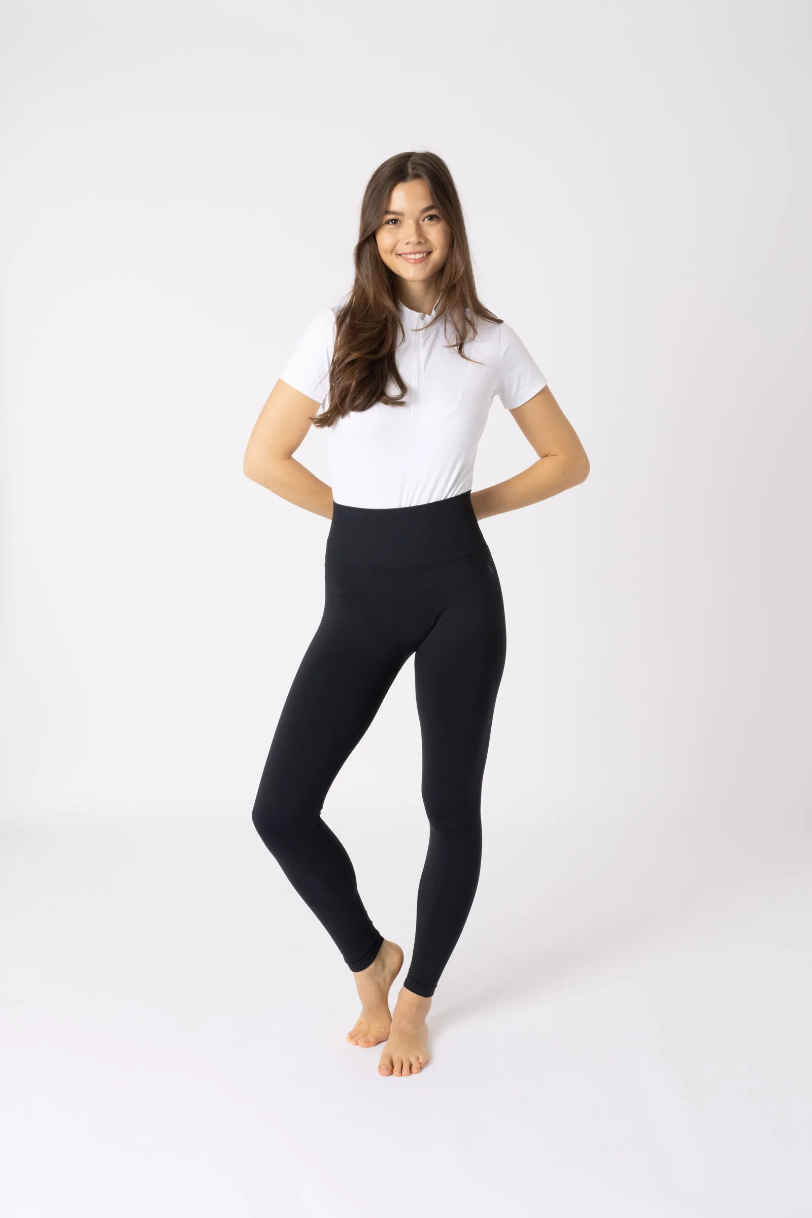 Horze Leggings d&#39;équitation scrunch sans couture Nessa